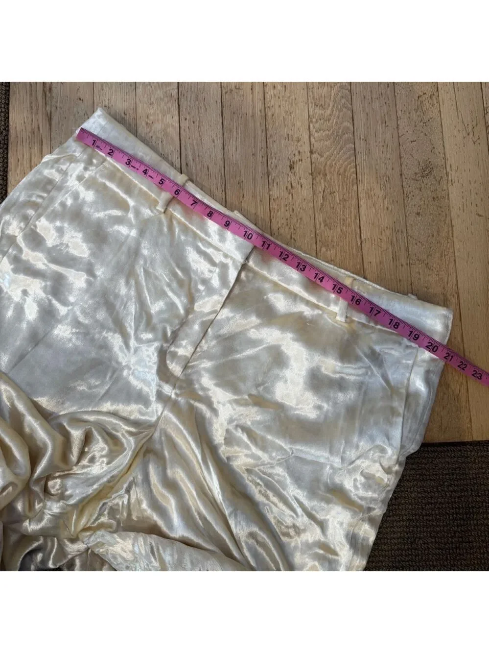 J CREW ‘Carolina Drapey Velvet’ Wide Leg Pants